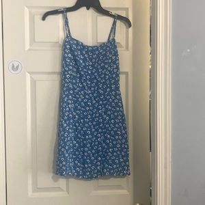 Blue Cotton On Floral Dress Size Medium